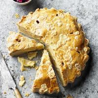 'Butter pie' with apples & cheese image