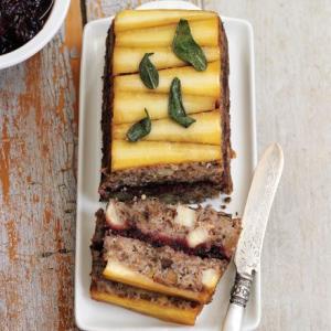 Parsnip, cranberry & chestnut loaf image