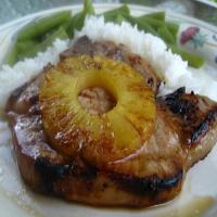 Grilled Pineapple Pork Chops image