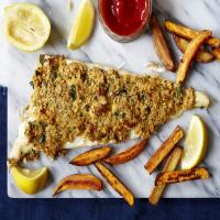 Healthy fish and chips recipe_image