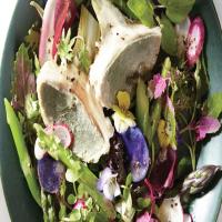 Steamed-Artichoke and Asparagus Salad image