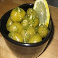 Marinated Olives With Lemon and Fresh Herbs_image