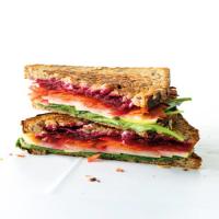 Goat Cheese and Vegetable Sandwich image