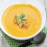 Creamy Roasted Red Pepper Tomato Soup_image