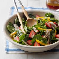 Strawberry-Turkey Spinach Salad image