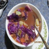 Ham and Red Cabbage Soup (3 cups per serving)_image