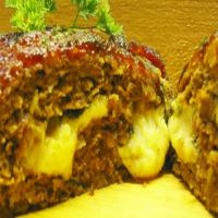 Spinach-Cheese Stuffed Meatloaf_image