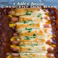 Chili Cheese Crescent Hot Dog Bake Recipe - (4.4/5)_image