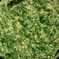 Quick and Easy Creamed Bacon Spinach image