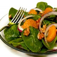 Spinach and Orange Salad image