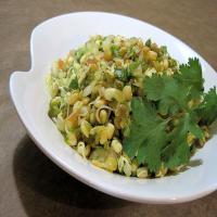 Sprouted Mung Bean Salad (Moong Salaad) image