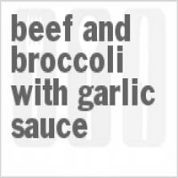 Beef And Broccoli With Garlic Sauce_image