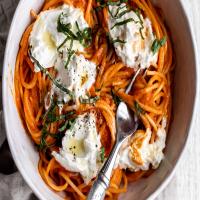 Creamy Roasted Red Pepper Pasta Sauce_image