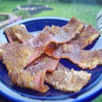 Spiced and Candied Vegetarian Bacon_image