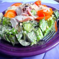 Chopped Romaine Salad With Thousand Island Dressing image