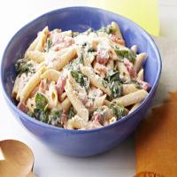 Creamy Pasta with Spinach_image