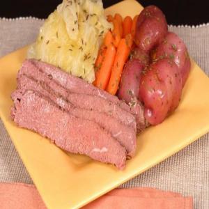 Slow Cooker Corned Beef & Cabbage image
