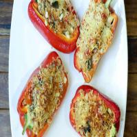 Spicy Baked Peppers with Quinoa and Corn image