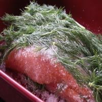 Gravlax (Swedish Sugar and Salt Cured Salmon) image