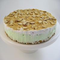 Easter Pistachio Almond Pudding Pie image