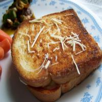 Grilled Cheese Pizza Sandwich image