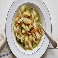 Chicken and Zucchini Soup image
