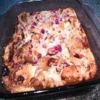 Cranberry Bread Pudding_image