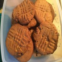 Peanut Butter Cookies With Kisses image