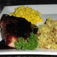 Pork Chops in Blackberry-Sage Sauce_image