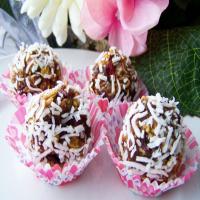 White Chocolate Fruit and Nut Truffles image