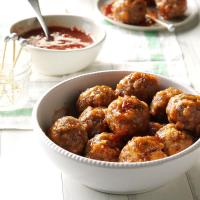 Meatballs with Cranberry Dipping Sauce image