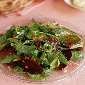 Mixed Greens with Pink Peppercorn Vinaigrette_image