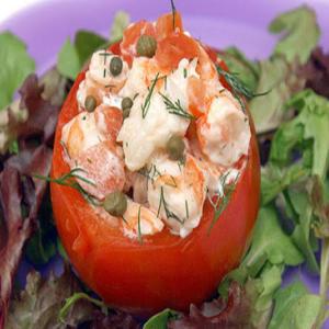 Shrimp Salad - Stuffed Tomatos_image