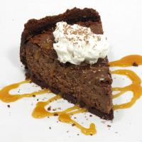Baked Chocolate Caramel Cheesecake image