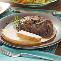 Salisbury Steak with Portobello Sauce image
