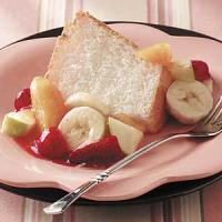 Angel Food Cake with Fruit image