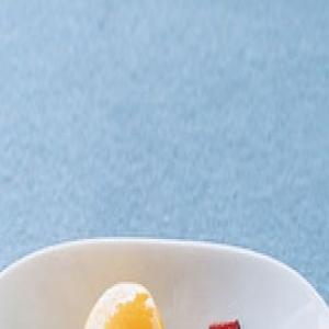Broiled Plums with Mango Sorbet_image