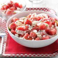 Minty Watermelon Salad image