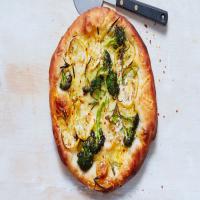 Broccoli, Lemon, and Gouda Pizzas_image