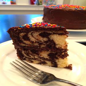 Zebra Cake: Birthday Made Fun, Quick, and Easy! image