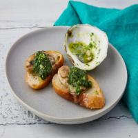 Roasted Oysters with Parsley Butter on Toast image