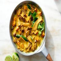 Winter Squash and Wild Mushroom Curry image