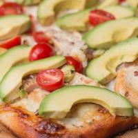 Chicken Avocado Pizza Recipe by Tasty image