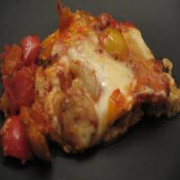 Mushroom and Sweet Pepper Lasagna image