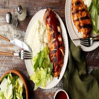 Grilled Chicken Breast With Barbecue Glaze_image