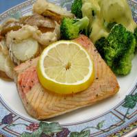 Grilled Salmon or Halibut image