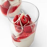 White Chocolate-Raspberry Parfaits image