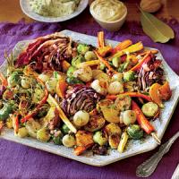 Roasted Vegetable Salad with Apple Cider Vinaigrette Recipe - (4.6/5)_image