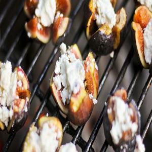 Grilled Figs Stuffed With Goat Cheese Recipe_image