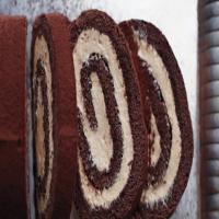 Chocolate-Caramel Swiss Roll image